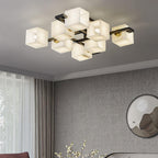 Finverenis Alabaster Ceiling Light-Moonnatur