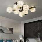 Finverenis Alabaster Ceiling Light-Moonnatur