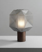 Umorelle Glass Table Lamp-Moonnatur