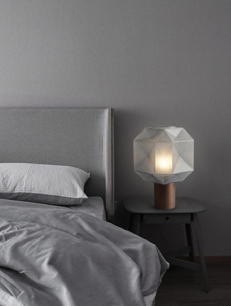 Umorelle Glass Table Lamp-Moonnatur