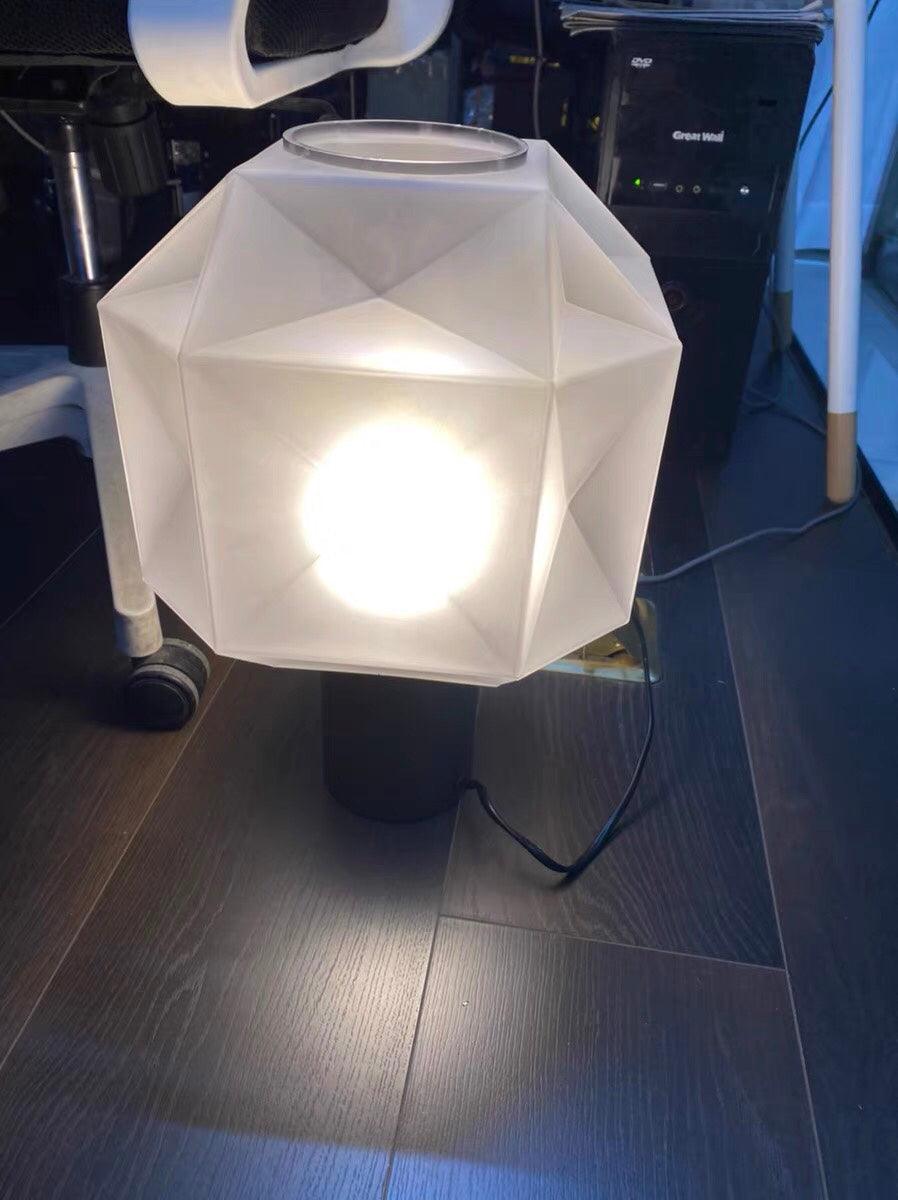 Umorelle Glass Table Lamp-Moonnatur