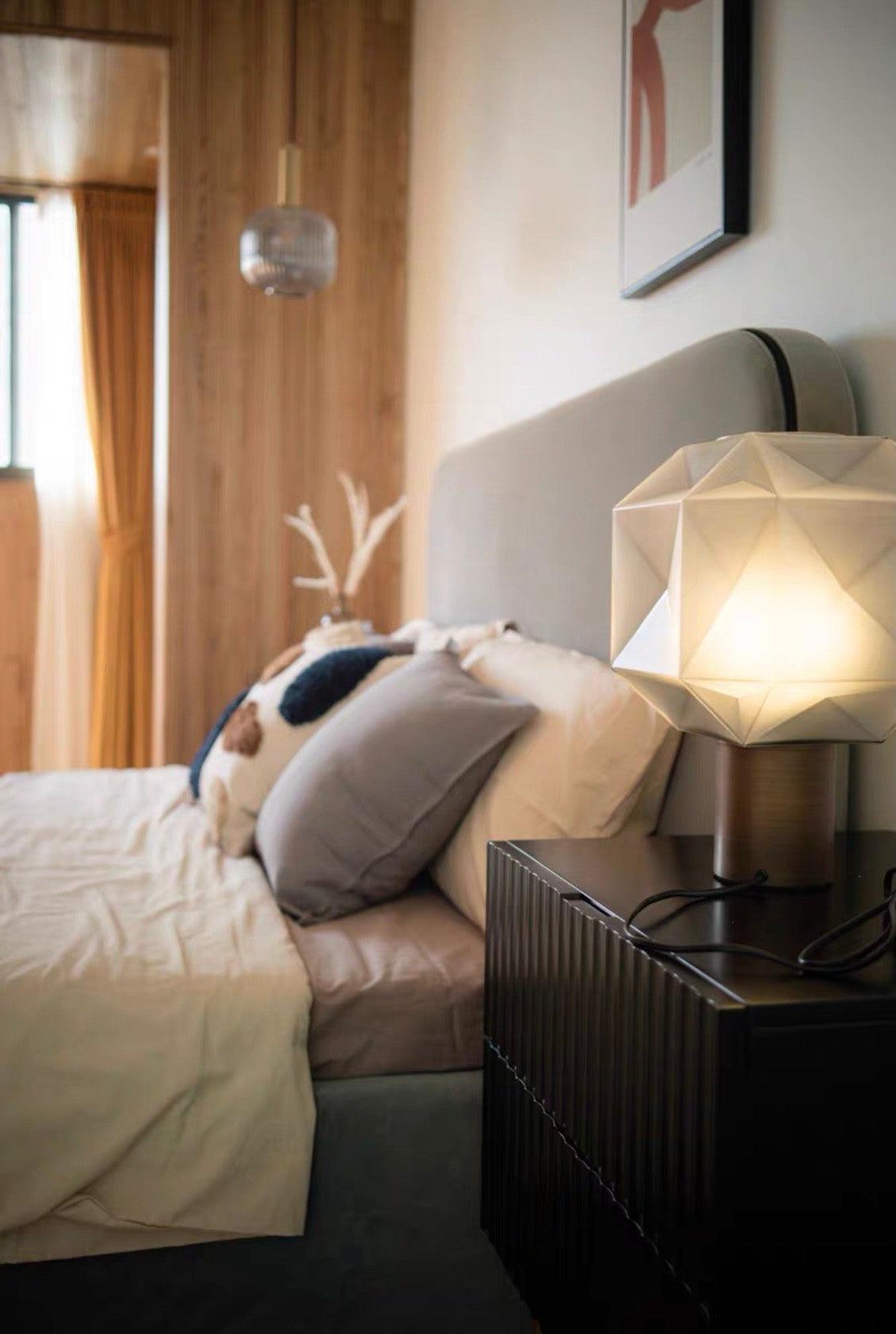 Umorelle Glass Table Lamp-Moonnatur