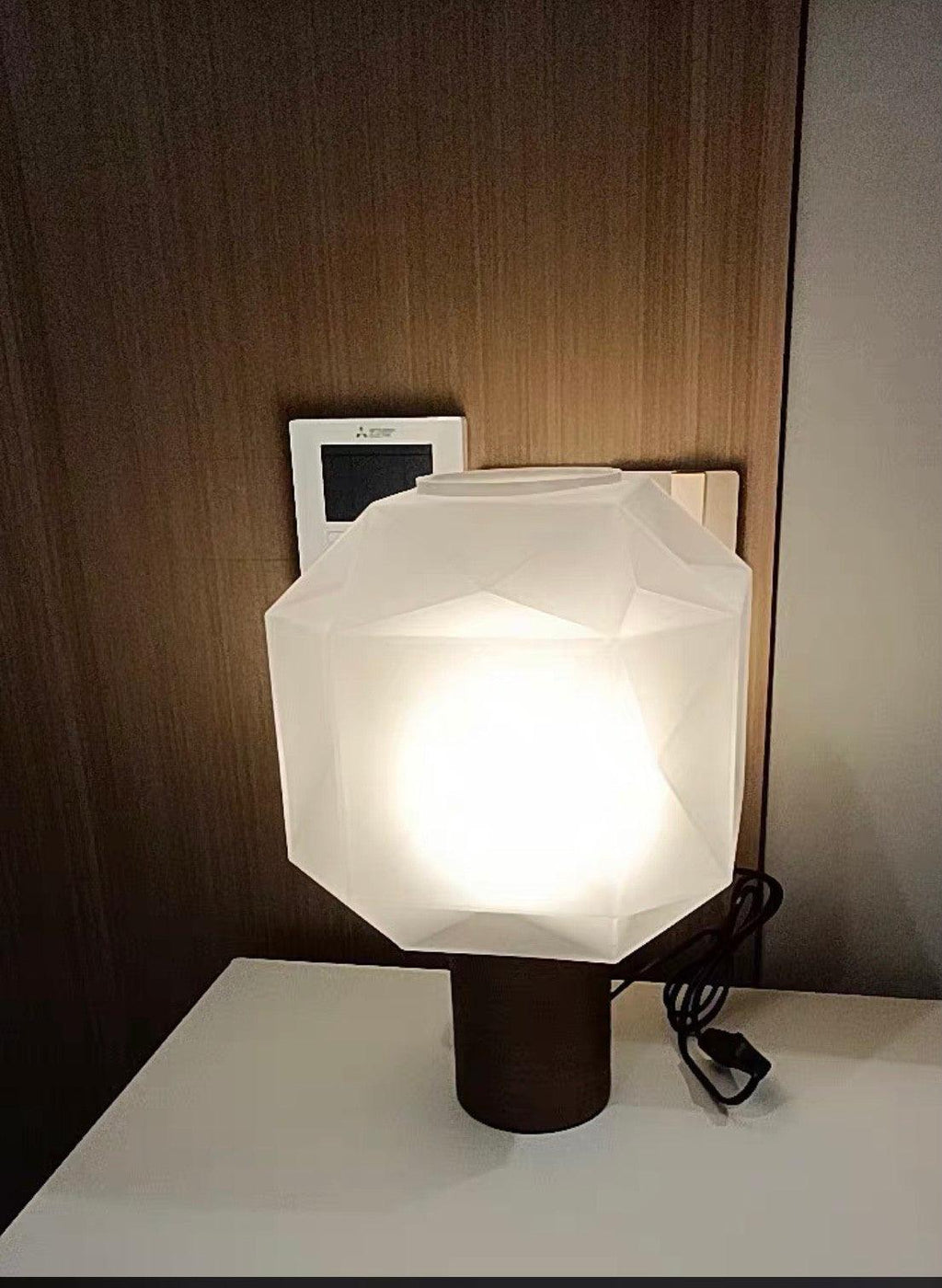 Umorelle Glass Table Lamp-Moonnatur