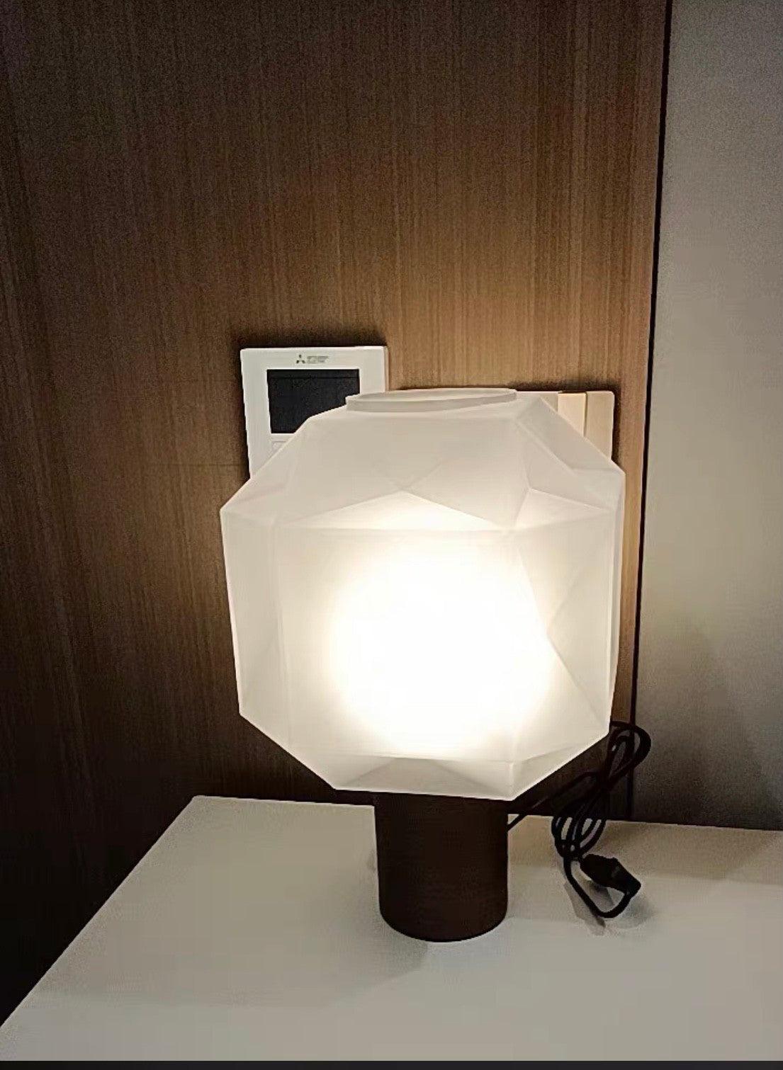 Umorelle Glass Table Lamp-Moonnatur