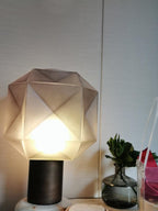 Umorelle Glass Table Lamp-Moonnatur