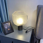 Umorelle Glass Table Lamp-Moonnatur