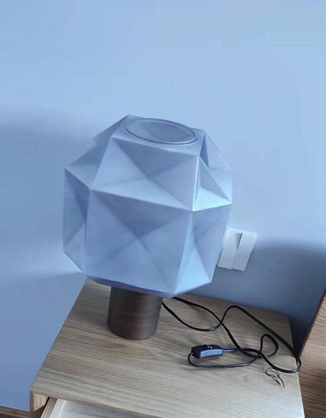 Umorelle Glass Table Lamp-Moonnatur