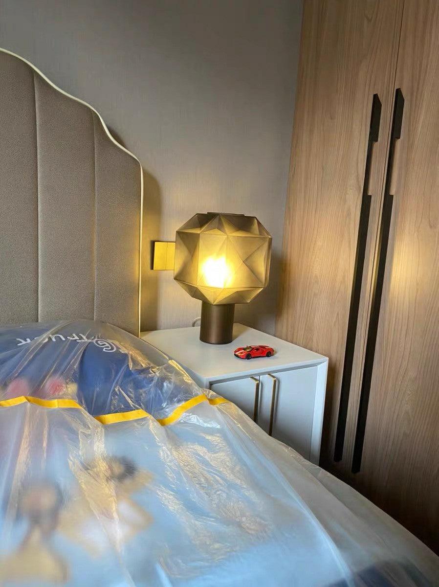 Umorelle Glass Table Lamp-Moonnatur