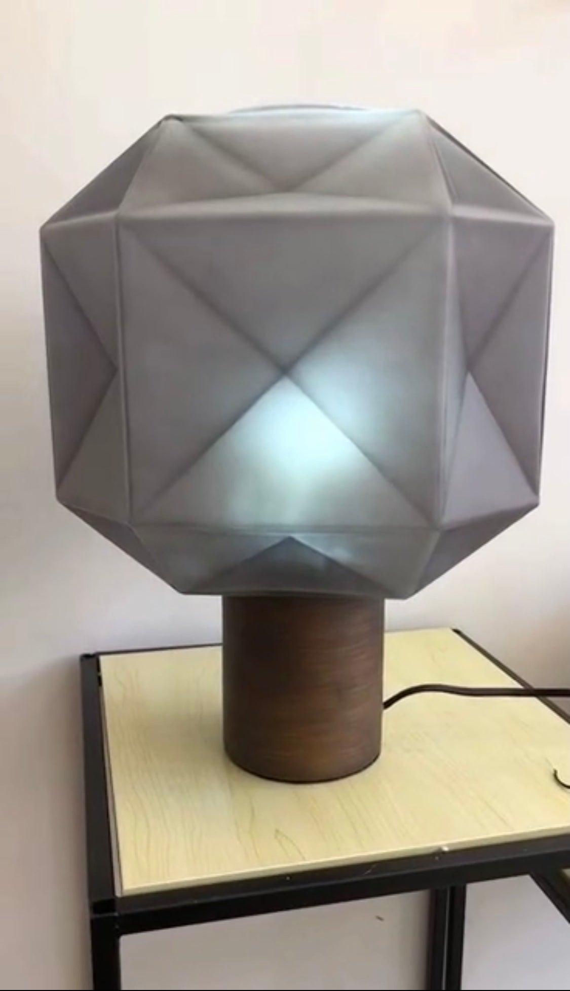 Umorelle Glass Table Lamp-Moonnatur