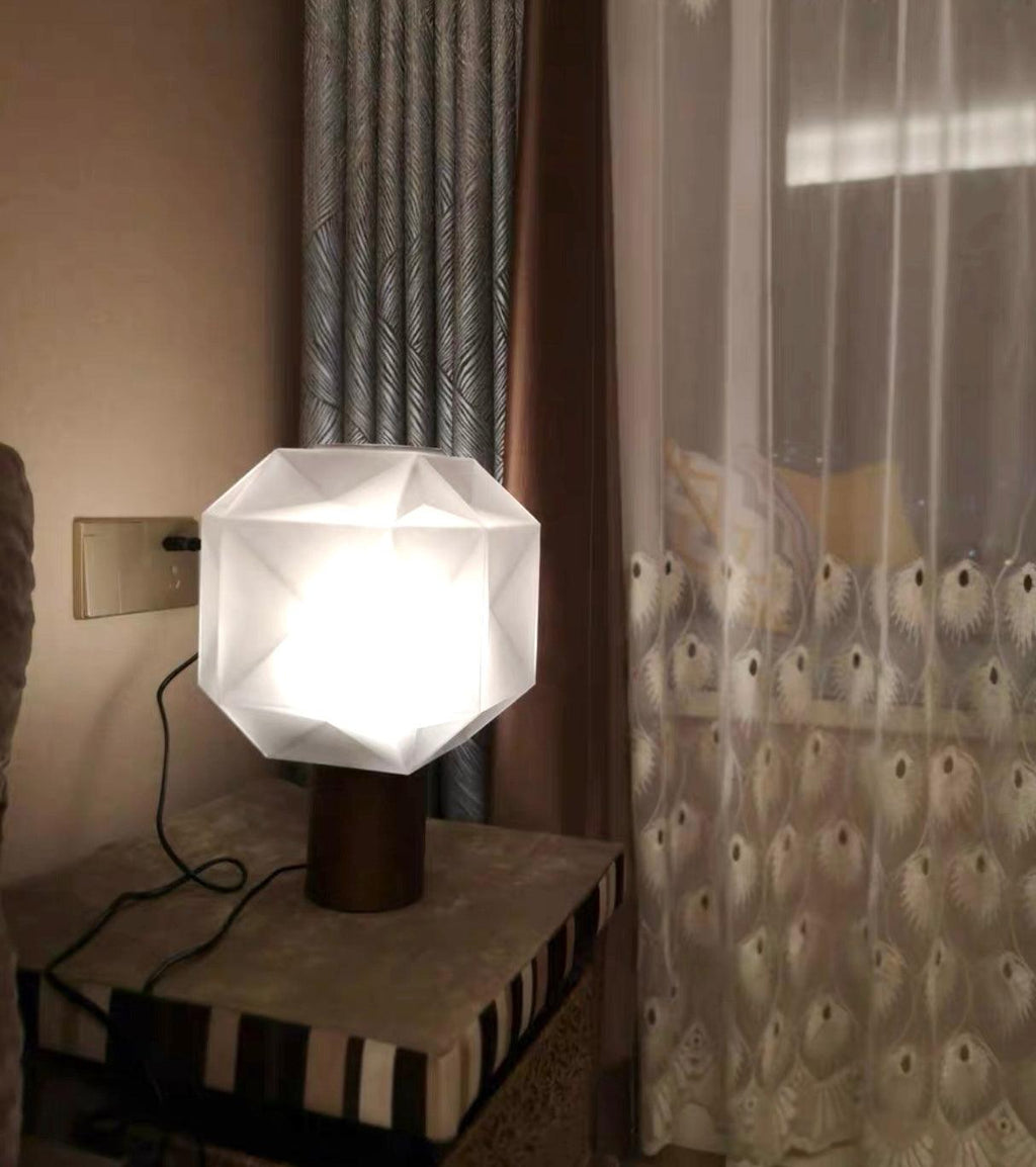 Umorelle Glass Table Lamp-Moonnatur