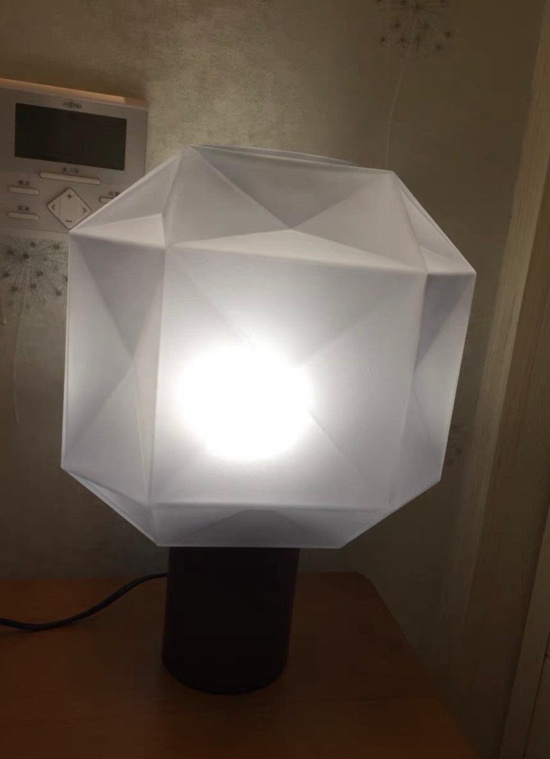 Umorelle Glass Table Lamp-Moonnatur