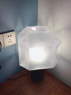 Umorelle Glass Table Lamp-Moonnatur