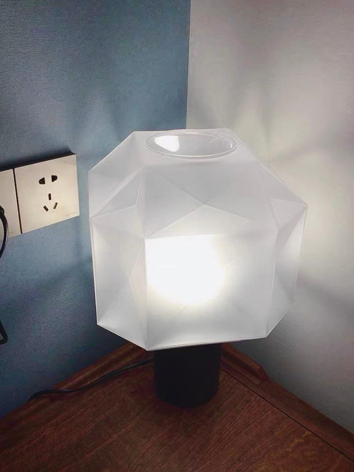 Umorelle Glass Table Lamp-Moonnatur