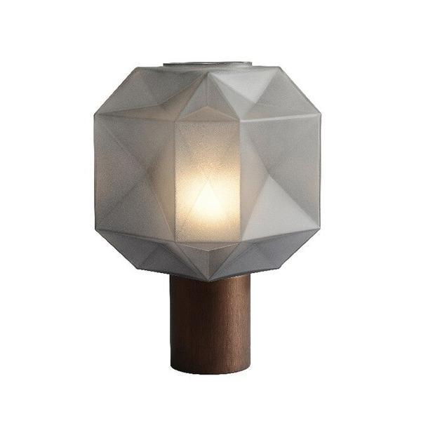 Umorelle Glass Table Lamp-Moonnatur