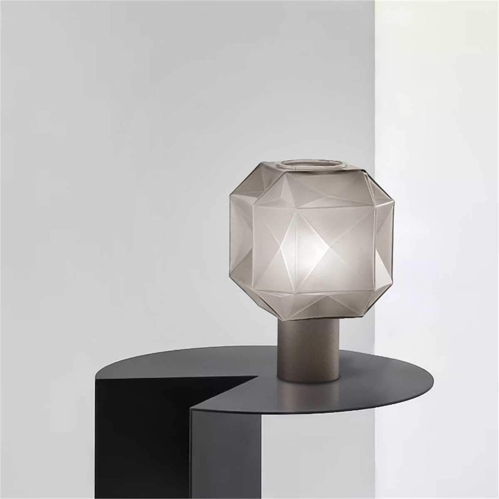 Umorelle Glass Table Lamp-Moonnatur