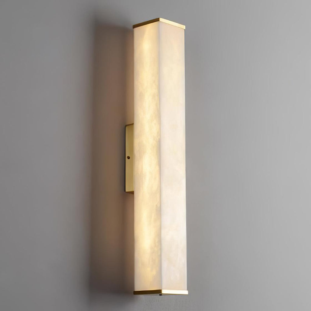 Whitenholm Alabaster Wall Light-Moonnatur