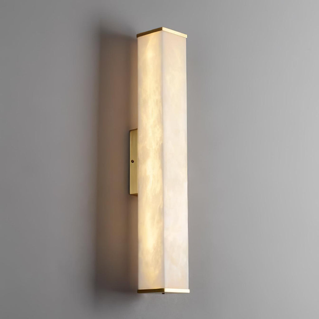 Whitenholm Alabaster Wall Light-Moonnatur