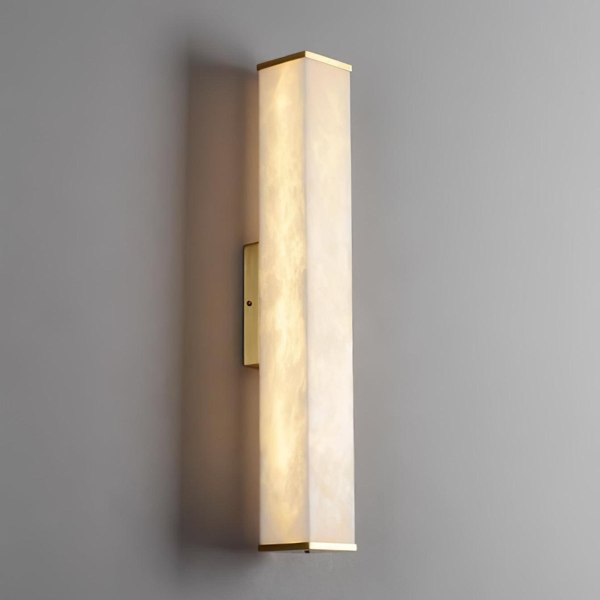 Whitenholm Alabaster Wall Light-Moonnatur