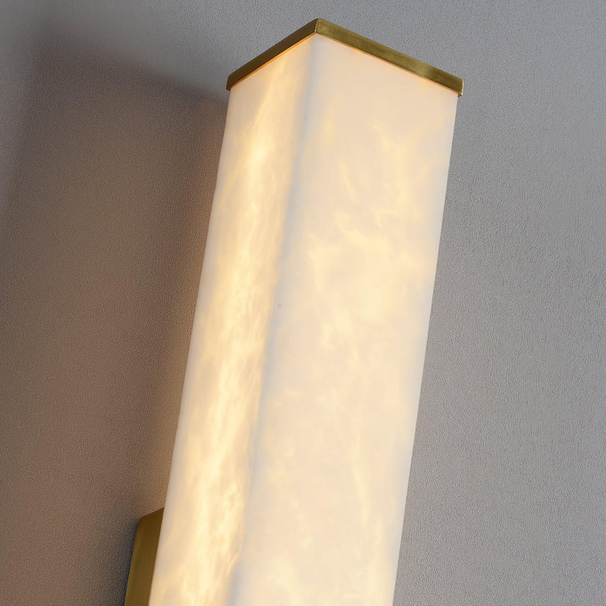Whitenholm Alabaster Wall Light-Moonnatur
