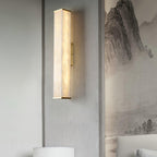 Whitenholm Alabaster Wall Light-Moonnatur