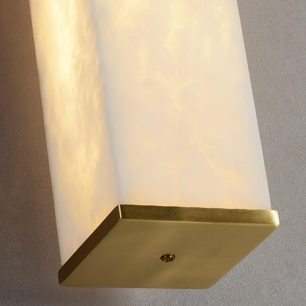 Whitenholm Alabaster Wall Light-Moonnatur