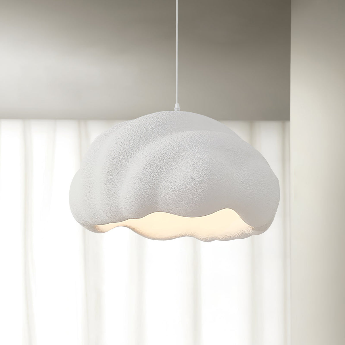 Tirena Polystyrene Pendant Light-Moonnatur