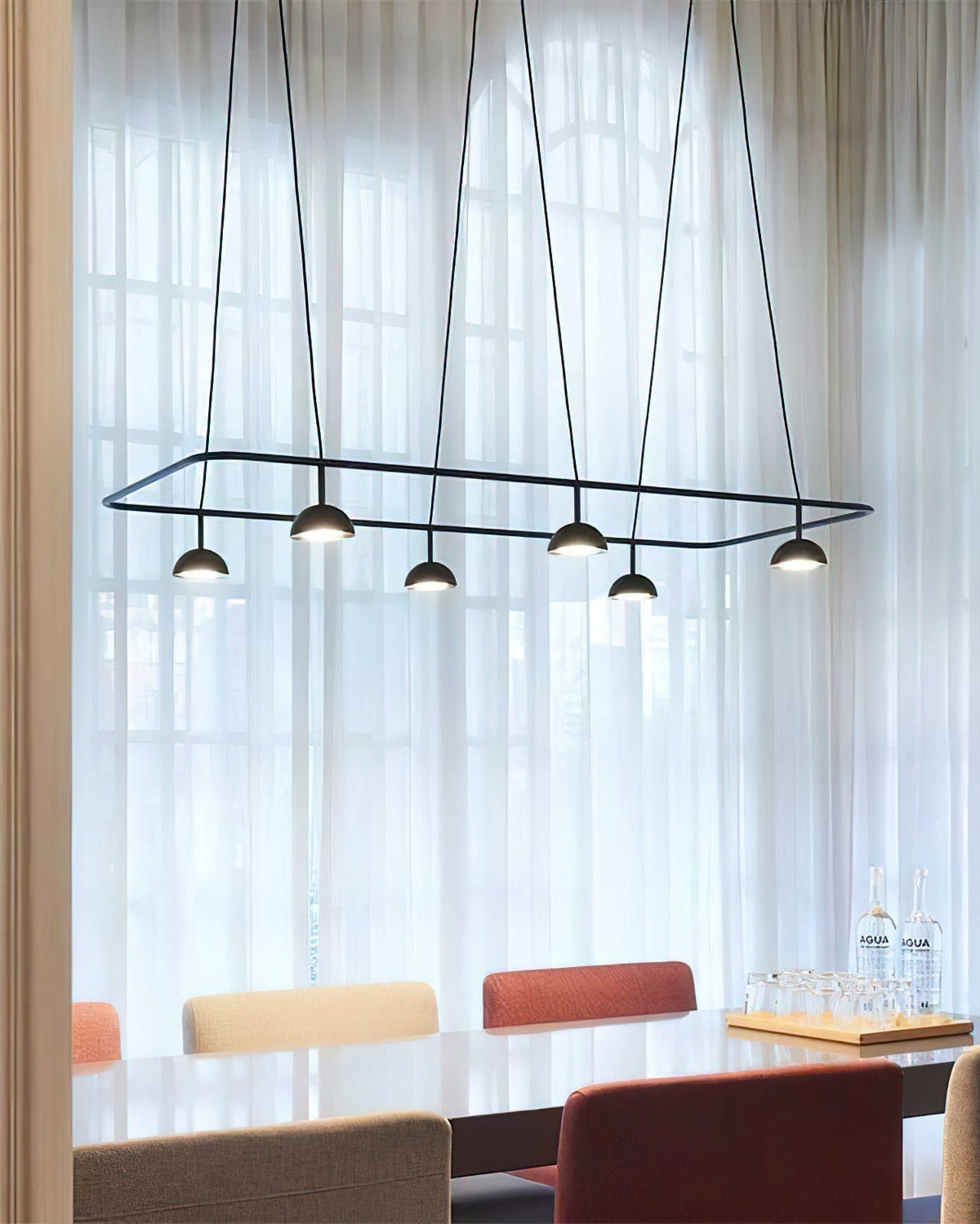 Haveria Metal Chandelier-Moonnatur