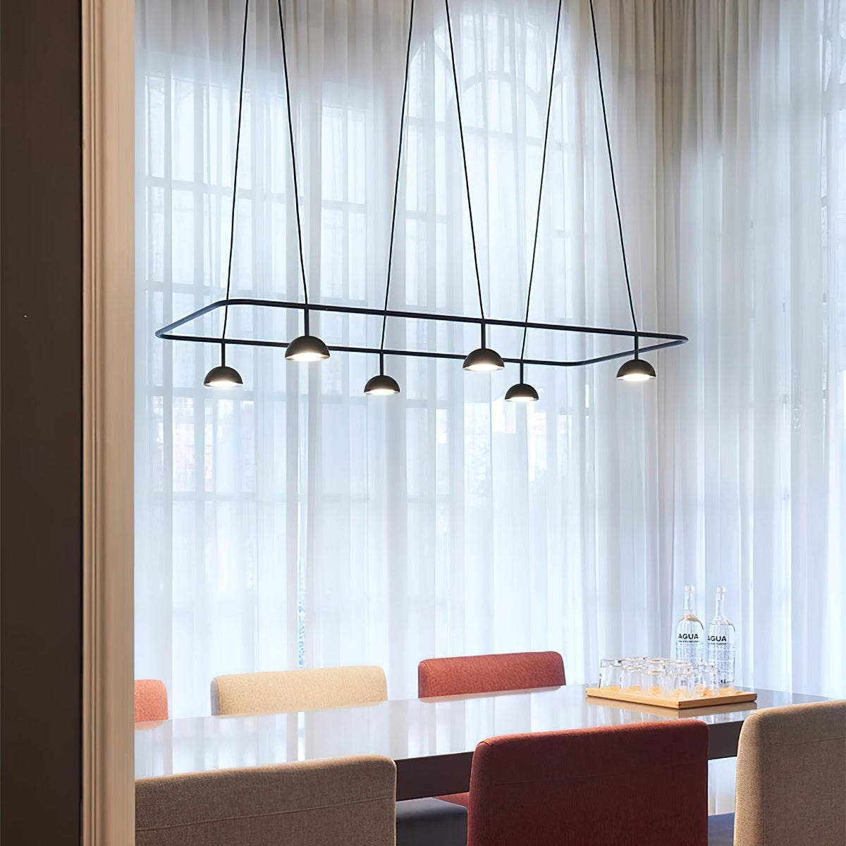 Haveria Metal Chandelier-Moonnatur