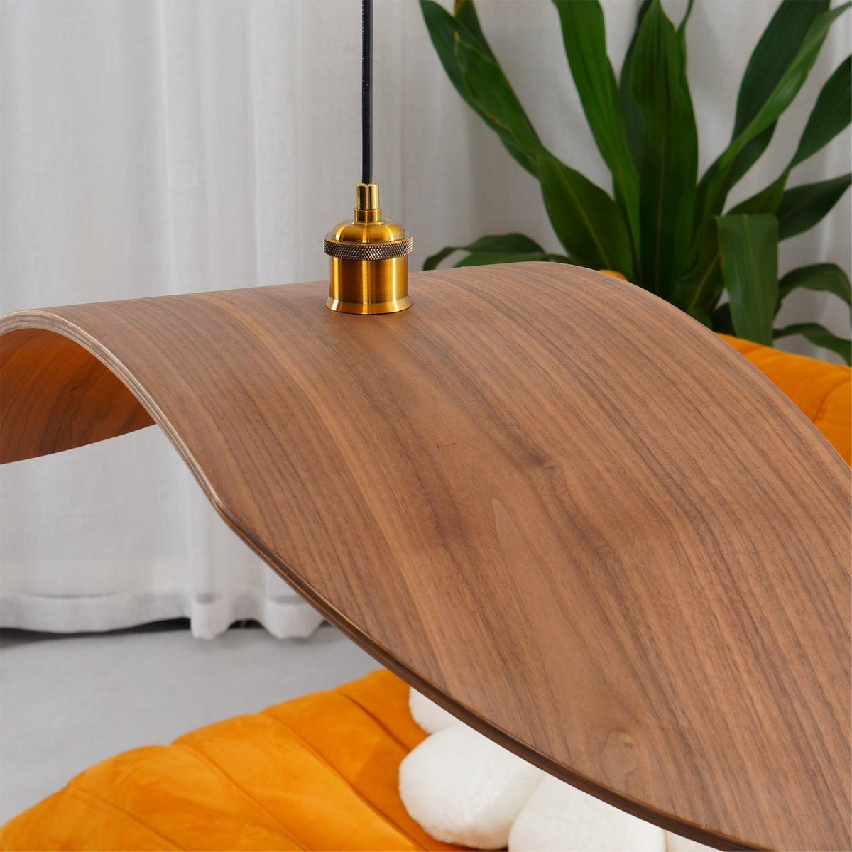 Elsenvale Wood Pendant Light-Moonnatur