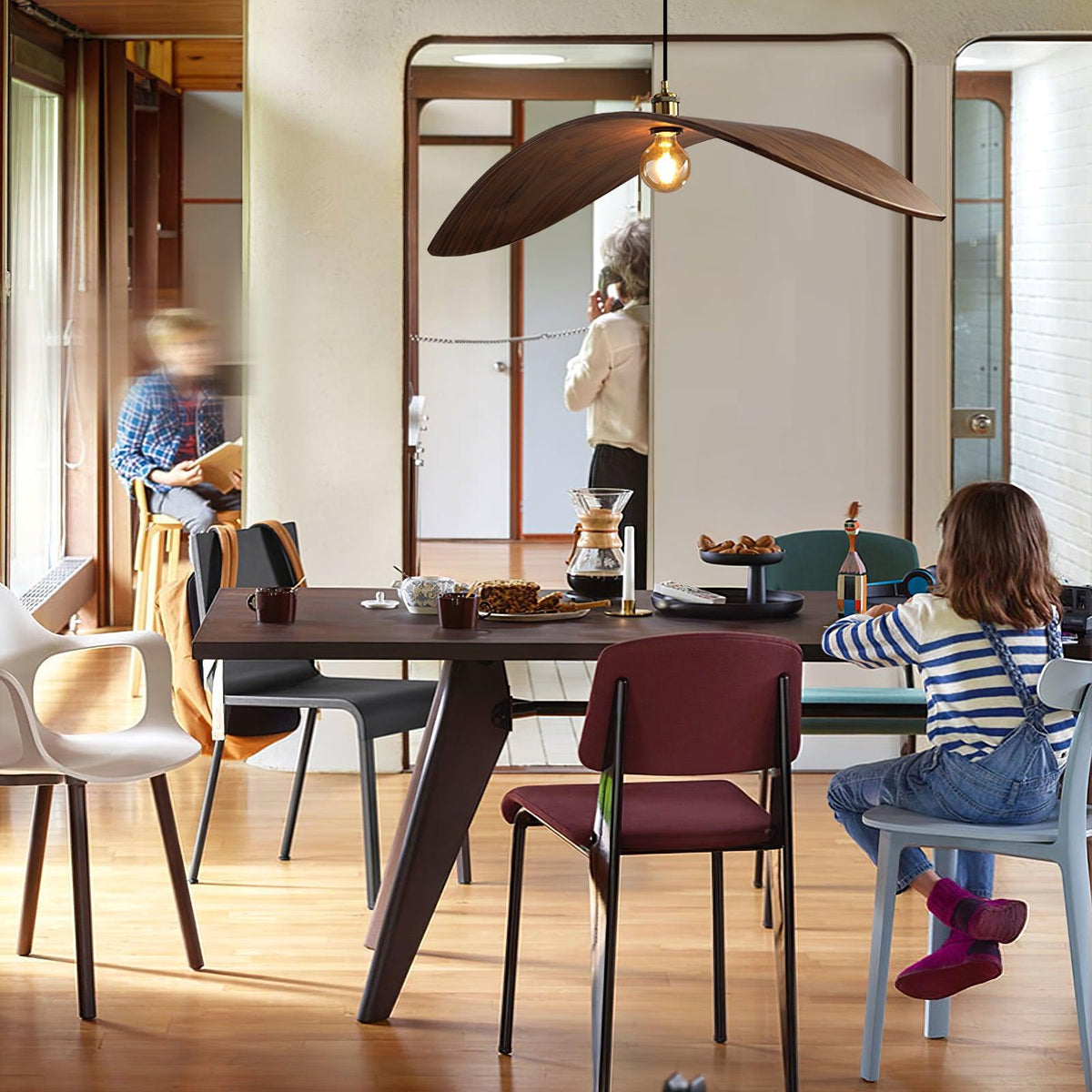 Barrowune Ash Pendant Light-Moonnatur