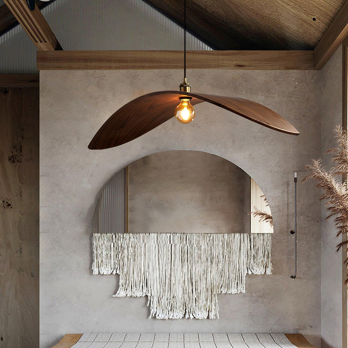 Barrowune Ash Pendant Light-Moonnatur