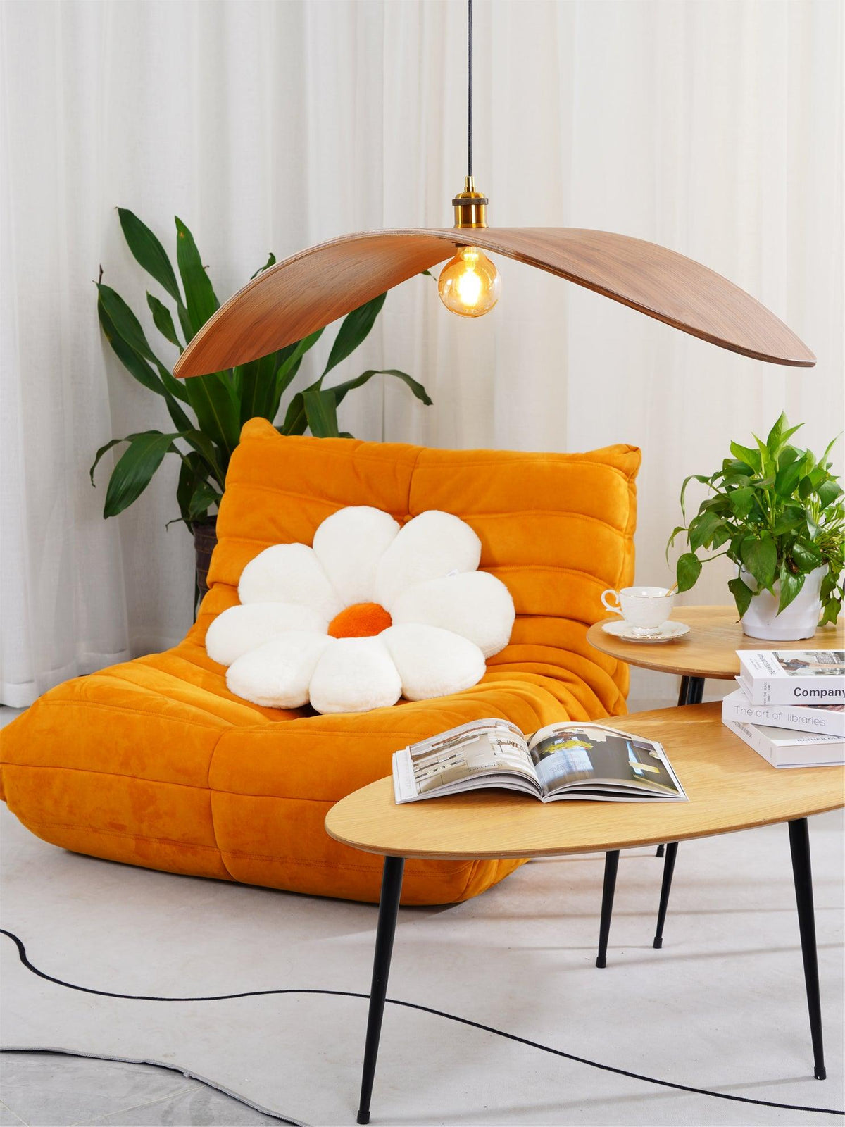 Barrowune Ash Pendant Light-Moonnatur