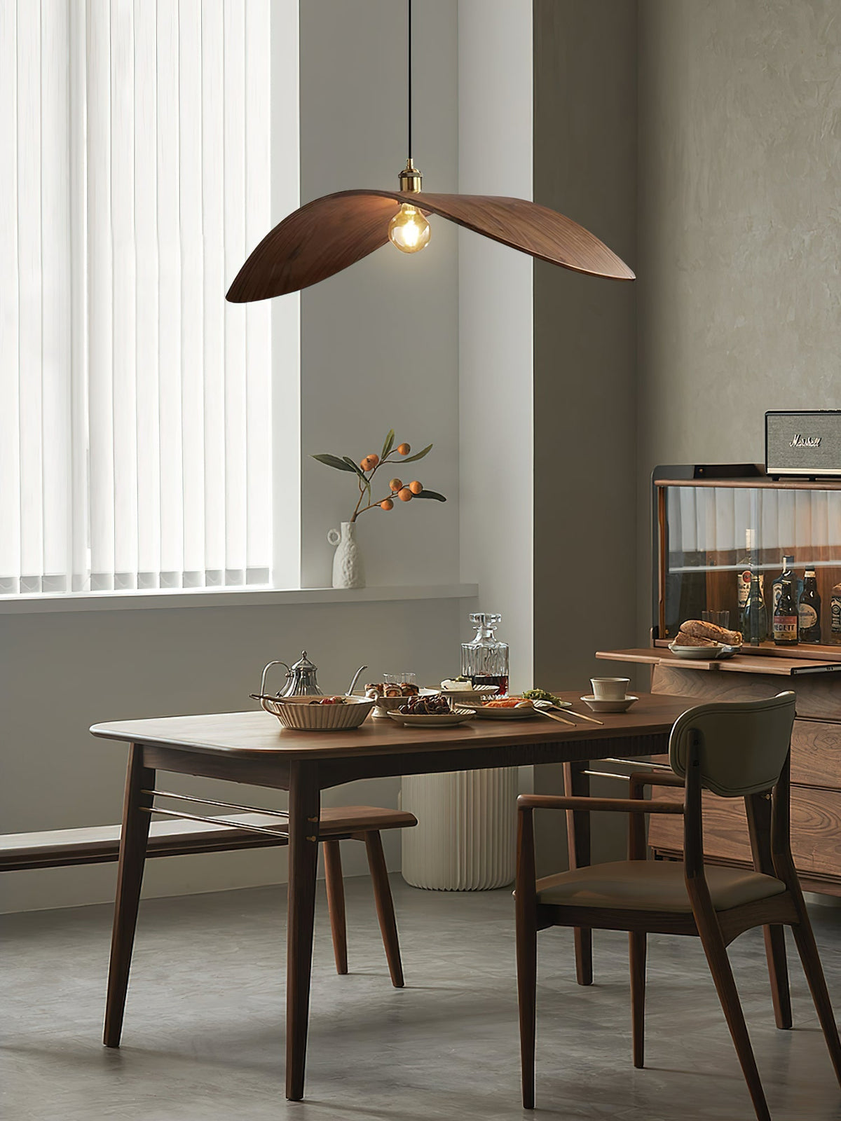 Barrowune Ash Pendant Light-Moonnatur