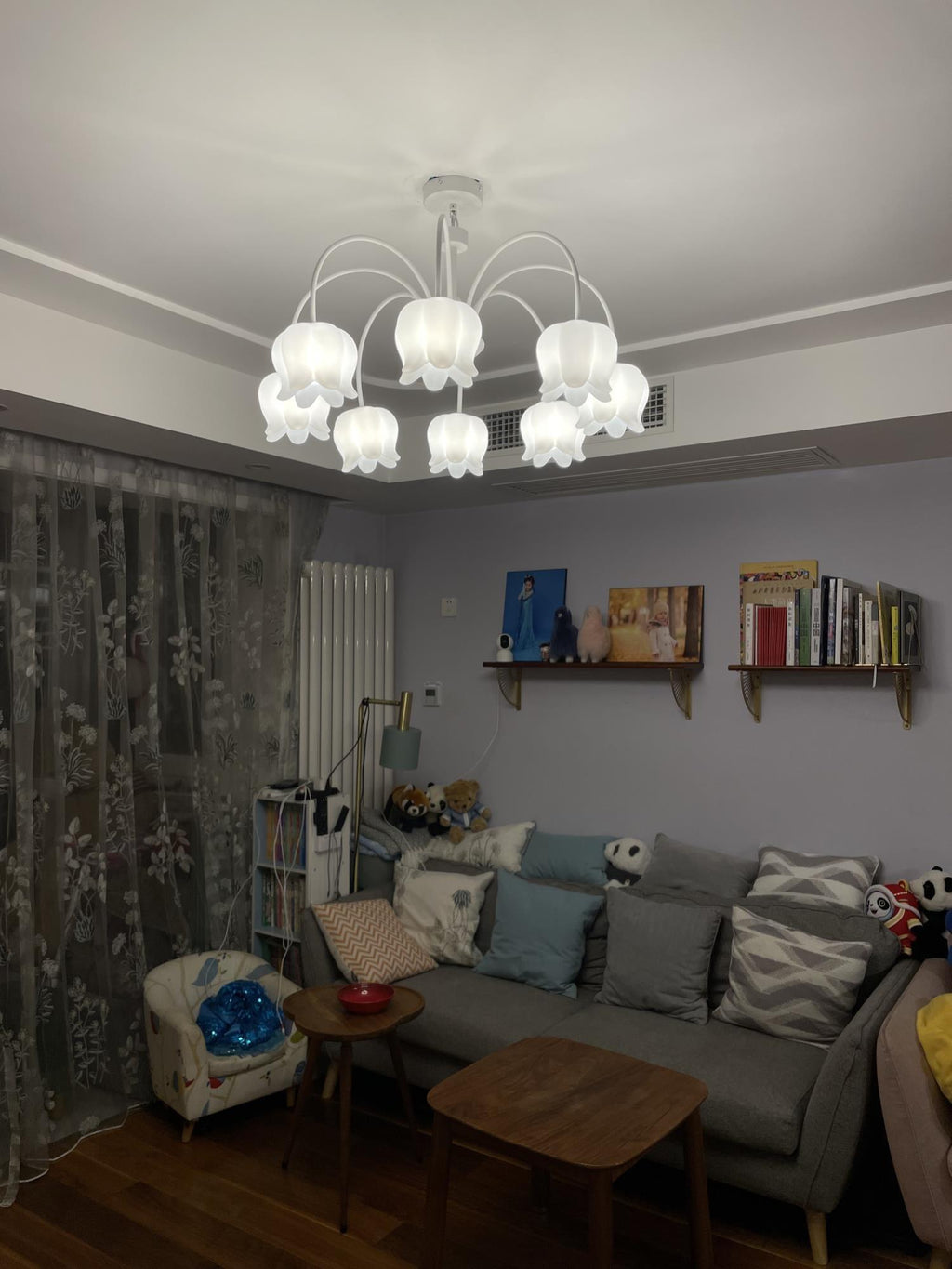 Wyrenera Acrylic Chandelier-Moonnatur