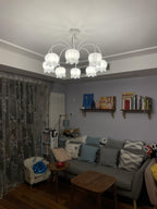 Wyrenera Acrylic Chandelier-Moonnatur