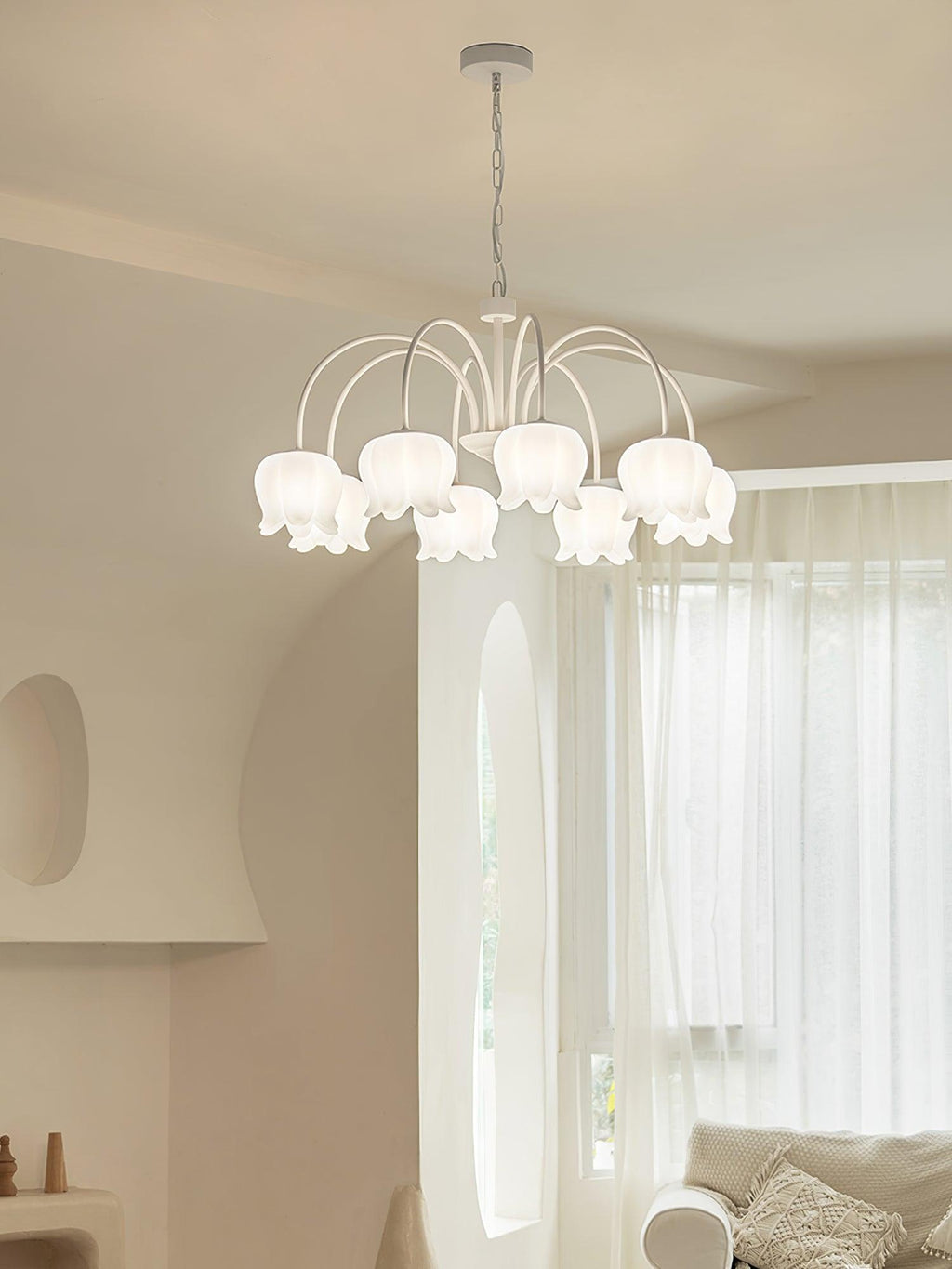 Wyrenera Acrylic Chandelier-Moonnatur