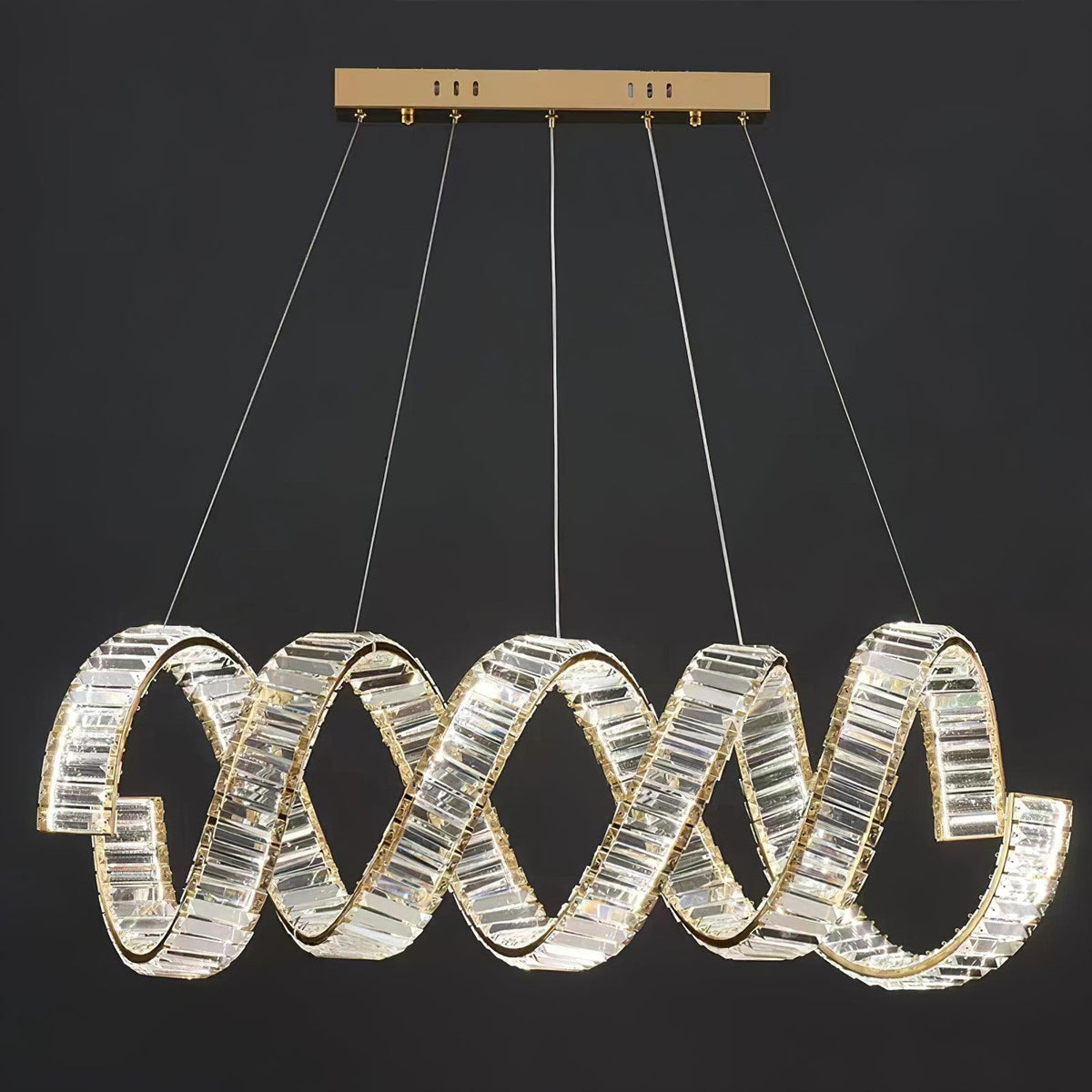 Embrlyn Crystal Chandelier-Moonnatur