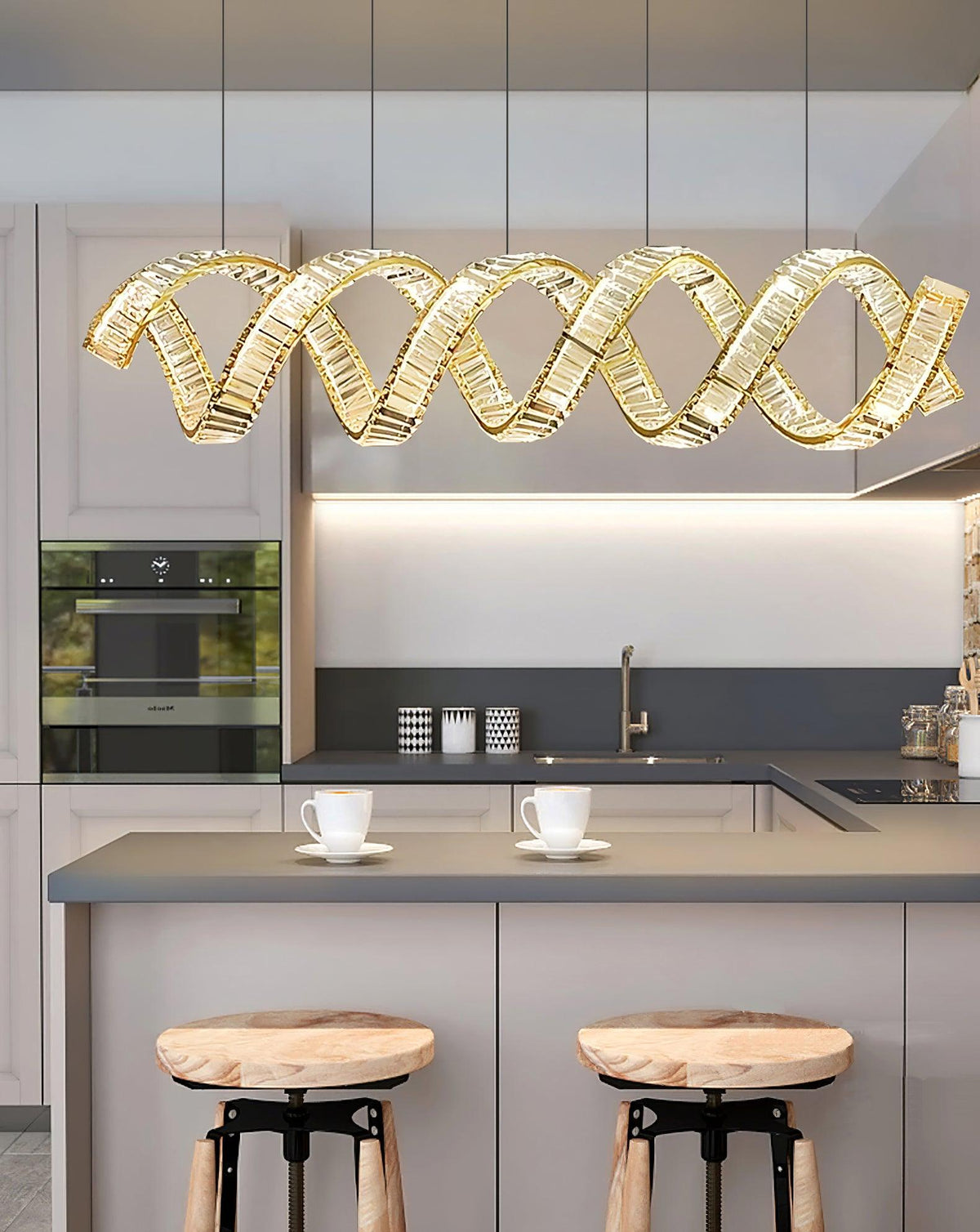 Embrlyn Crystal Chandelier-Moonnatur