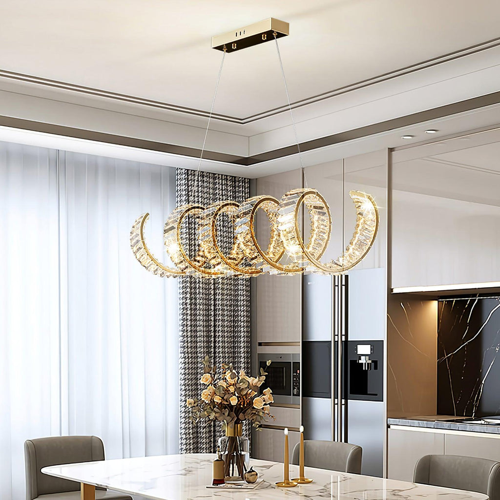 Embrlyn Crystal Chandelier-Moonnatur