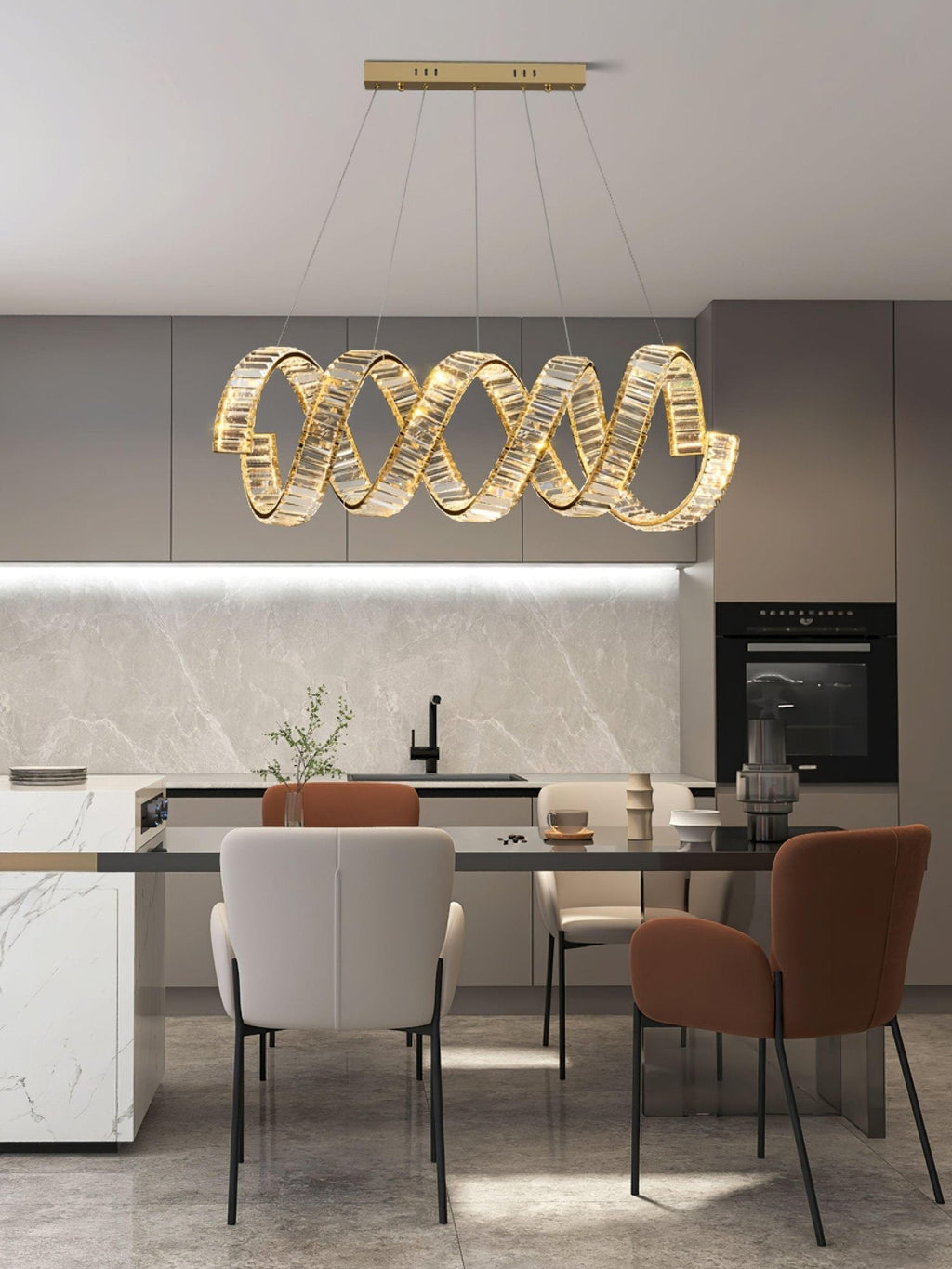 Embrlyn Crystal Chandelier-Moonnatur