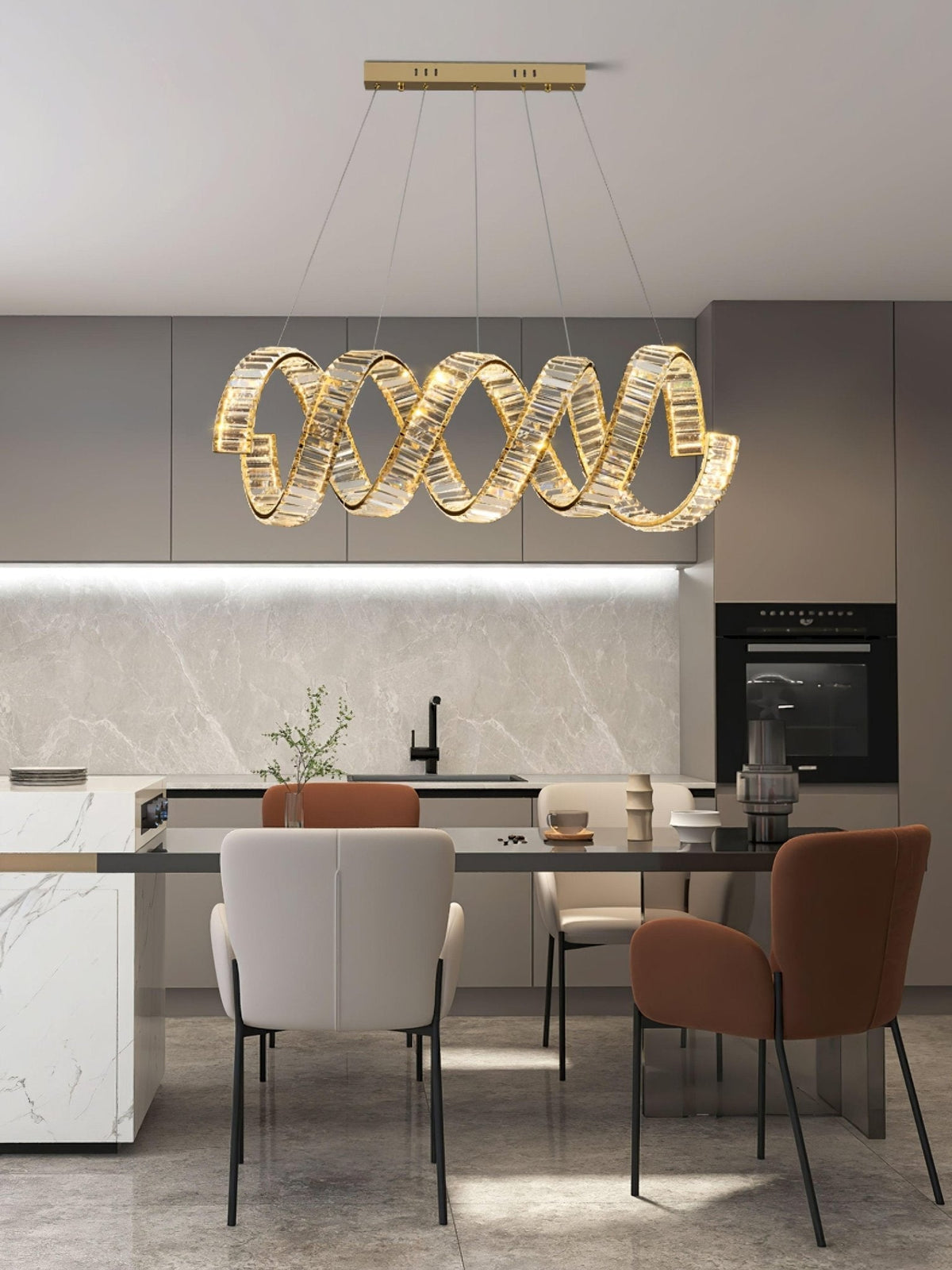 Embrlyn Crystal Chandelier-Moonnatur