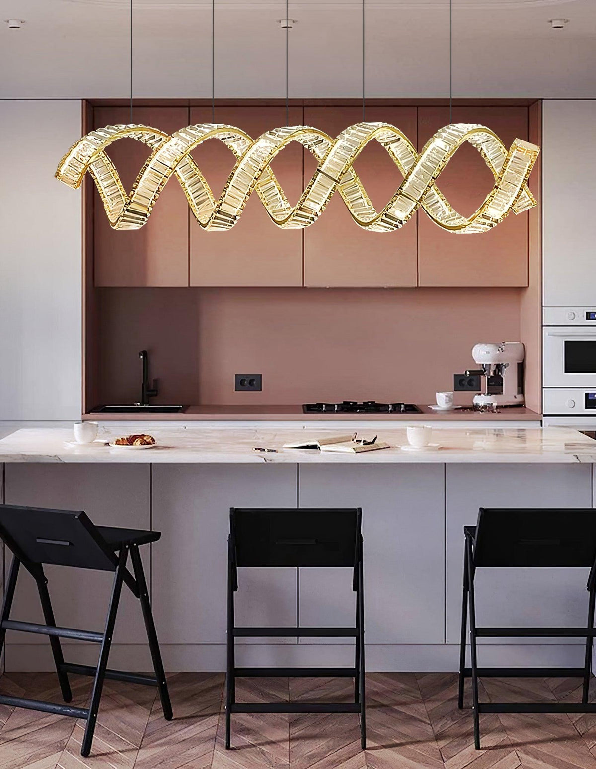 Embrlyn Crystal Chandelier-Moonnatur