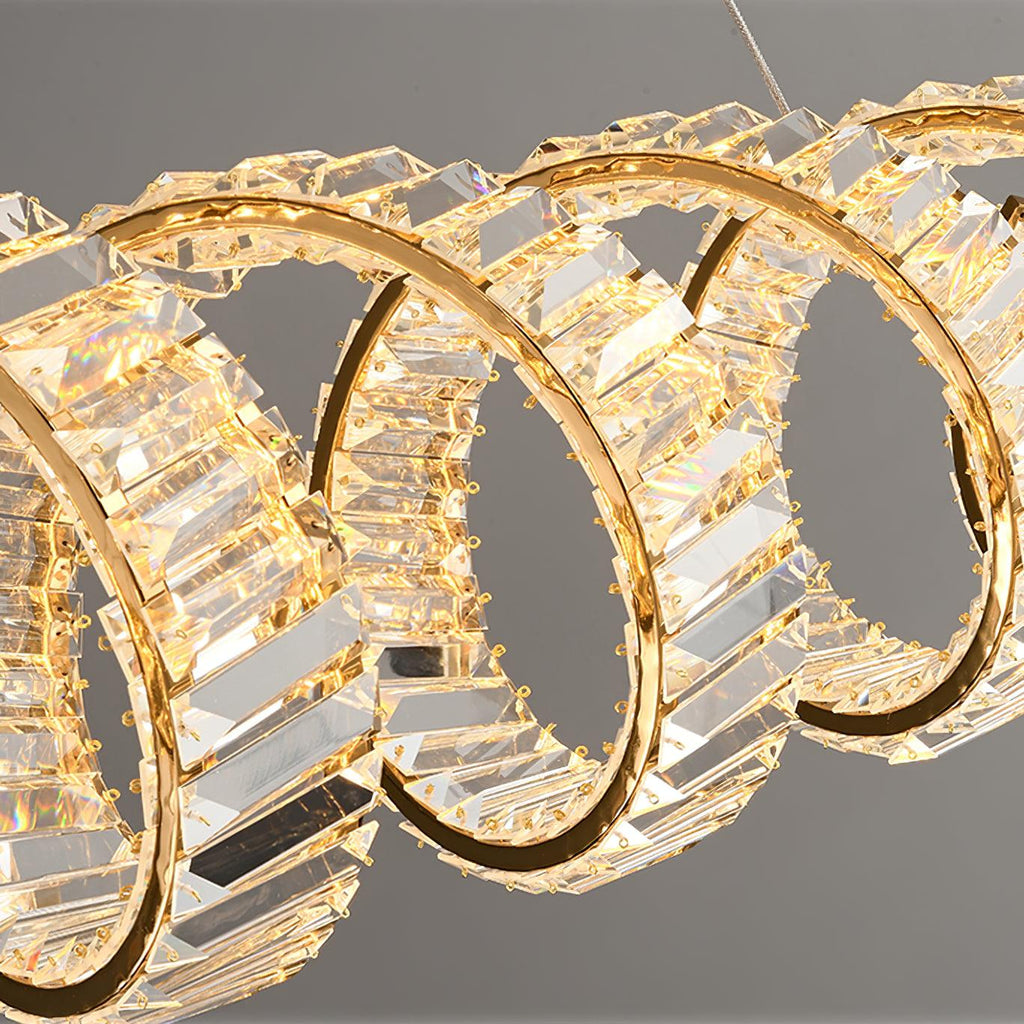 Embrlyn Crystal Chandelier-Moonnatur