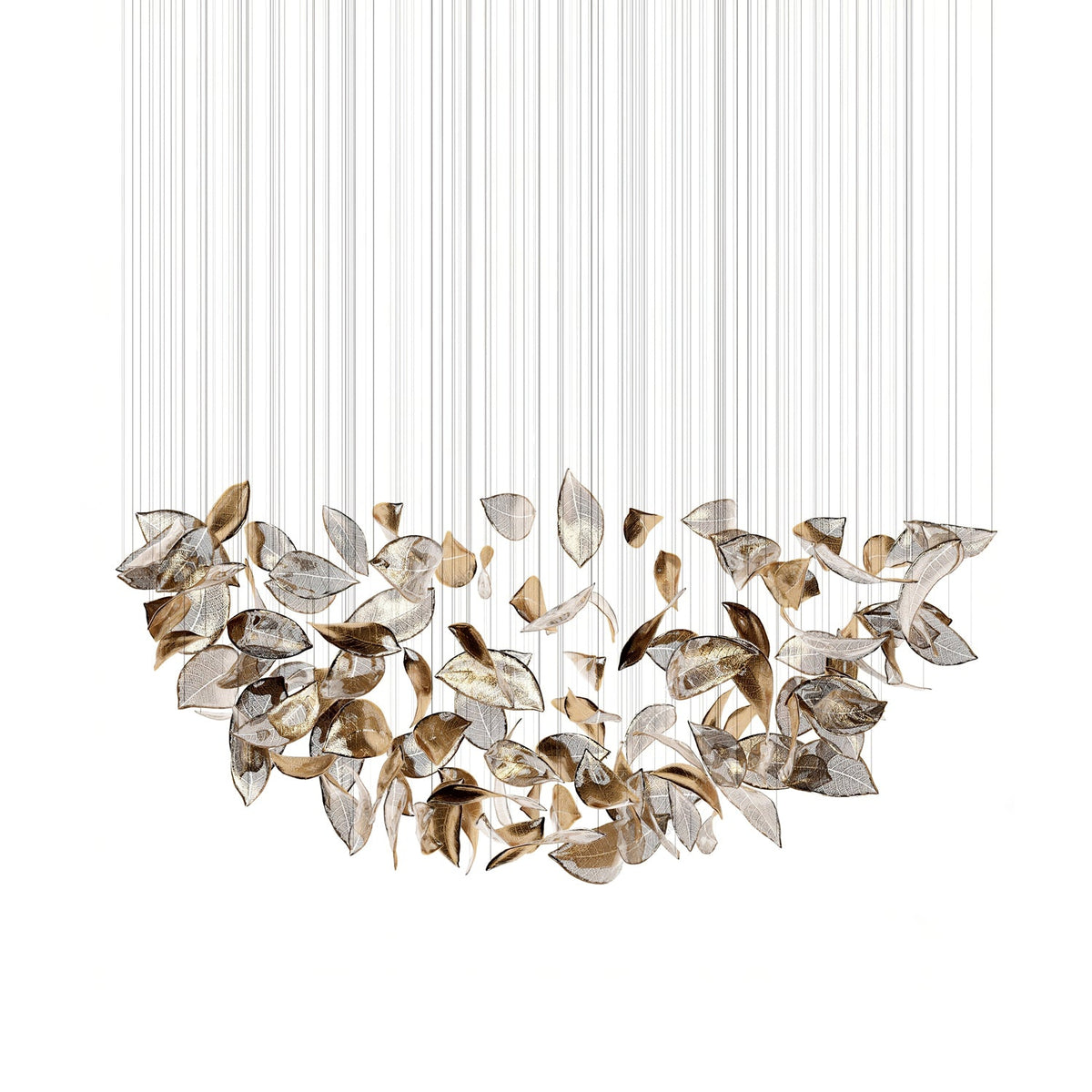 Helmira Glass Chandelier-Moonnatur