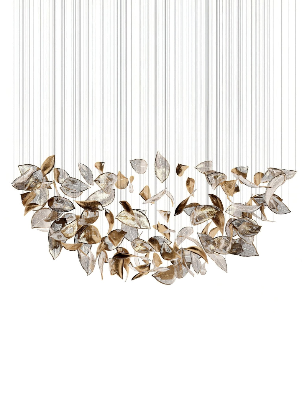 Helmira Glass Chandelier-Moonnatur