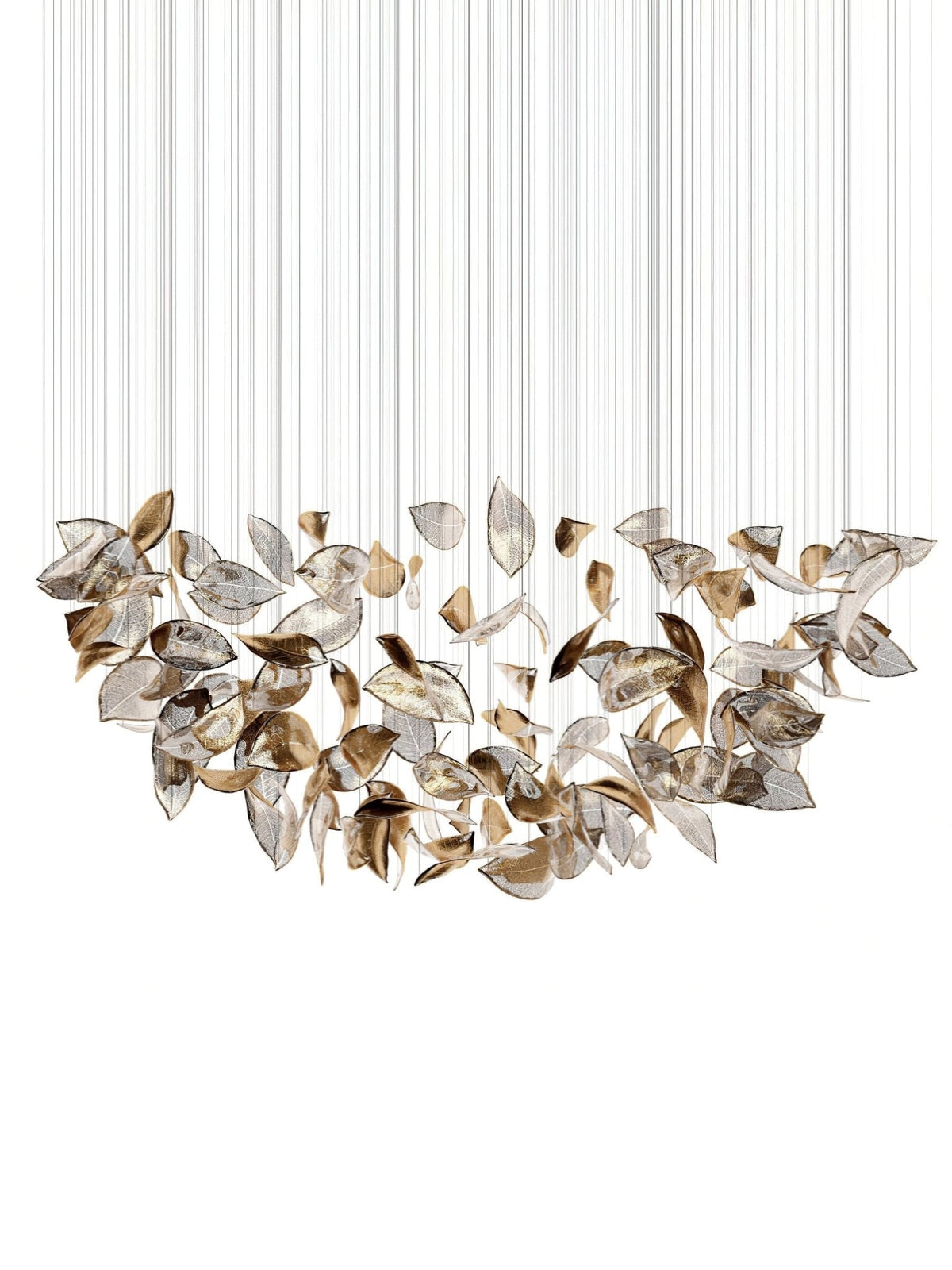 Helmira Glass Chandelier-Moonnatur