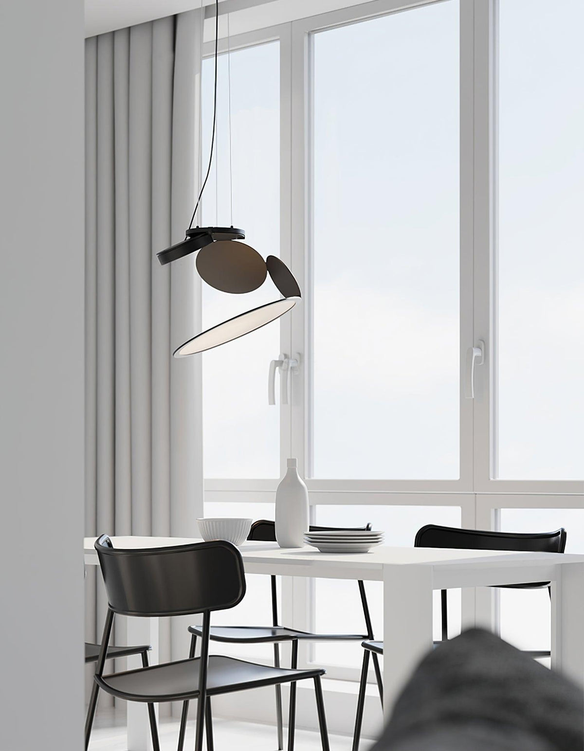 Garnelelis Aluminium Pendant Light-Moonnatur