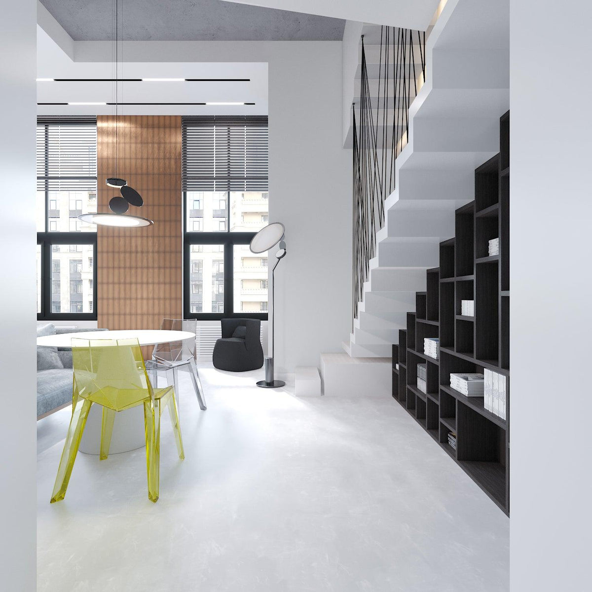 Garnelelis Aluminium Pendant Light-Moonnatur