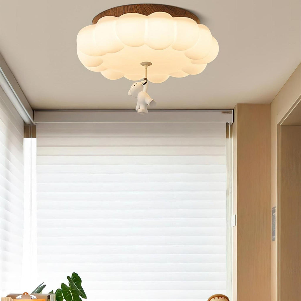 Nethenhaven Acrylic Ceiling Light-Moonnatur