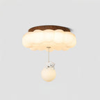 Nethenhaven Acrylic Ceiling Light-Moonnatur